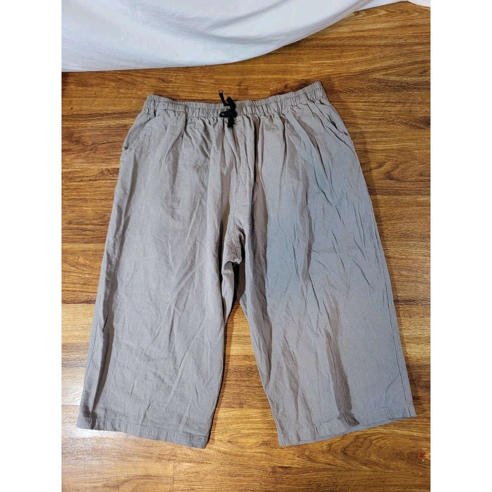 Candy Husky Size XXL Gray Crop Yoga Pants